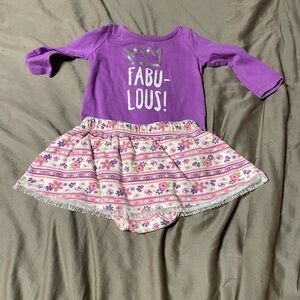 Okie Dokie Purple and Pink Kids Matching Set